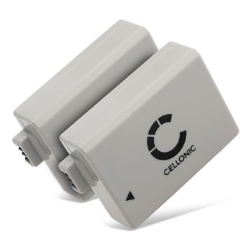 2x LP-E5 Ersatz Akku für Canon EOS 1000D EOS 500D EOS 450D EOS Rebel XS - Kamera Ersatzakku LP-E5 - Kameraakku 1020mAh, Batterie