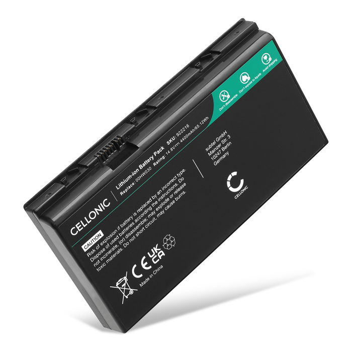 Lenovo B50-30 Akku 4400mAh Ersatzakku Batterie von subtel