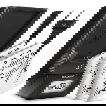 2x Ersatz Akku EN-EL5 + Ladegerät MH-61 für Nikon Coolpix P510 P520 P530 P500 P100 P90 P80 P6000 P51000 P4 P3 CoolPix S10 3700 7900 5900 Kamera - 1180mAh Ersatzakku Batterie, Ladekabel, Akkuladegerät