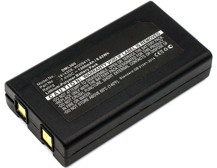 Dymo LabelManager 500TS Akku 1300mAh Ersatzakku Batterie von subtel