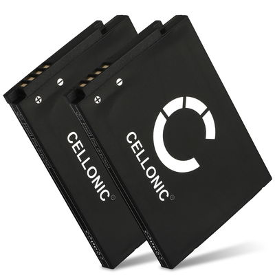 SN-S150, N-S150 2x Ersatz Akku für Philips SCD-603/00, SCD-603H, SCD603 Babyphone Ersatzakku - 1100mAh Babyfon Zusatzakku , Batterie