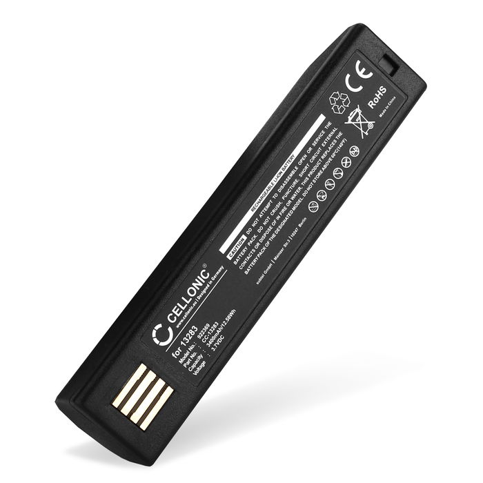 Keyence HR-100 Akku 3400mAh Ersatzakku Batterie von Cellonic