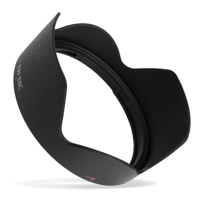 EW-88C Kamera Ø 105mm Gegenlichtblende für Canon EF 24-70mm f/2.8L II USM – Kunststoff Bajonett Tulpe / Flower / Petal / Tulip Gegenlichtblende von CELLONIC