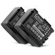 2x Battery (890mAh, 7.4V)