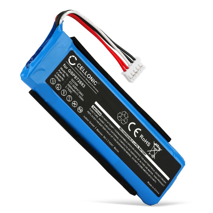 JBL P763098 03 Akku 3000mAh Ersatzakku Batterie von CELLONIC