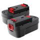 2x Akku 3000mAh