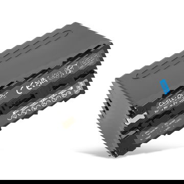 Akku für Sony HXR NX 100, NEX FS700R, FS700RH, HVR-Z1, HVR-V1 10050mAh USB-Out 2.4A von CELLONIC