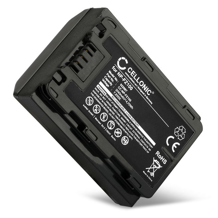 Sony Alpha 6700 Akku 2040mAh Ersatzakku Batterie von Cellonic