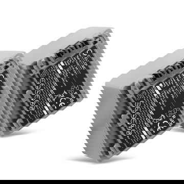 2x NP-FP50 NP-FH50 FH30 FH70 Battery for Sony HDR-HC3 DCR-HC26 HC20 HC21 HC23 HC28 HC30 HC32 HC36 HC40 HC96 DCR-DVD105 1360mAh Camera Battery Replacement