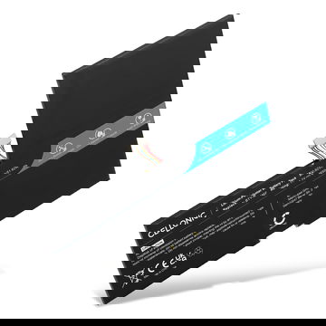 Battery for MSI GS60 6QE, GS60 2QE, GS60 2PE, GS60 6QC, PX60 6QE, GS60 2PC, GS60 2PL 11.1V 4650mAh from CELLONIC