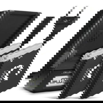 2x Ersatz Akku NB-13L + Ladegerät CB-2LHE für Canon PowerShot G7 X Mark II G1x Mark III G5 X G9 X / Canon NB-13L CB-2LHE Kamera - 1010mAh Ersatzakku Batterie, Ladekabel, Akkuladegerät