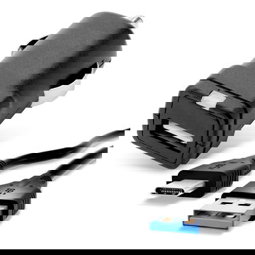 KFZ Ladekabel für Blackview BV9900, BV9800 Pro, BV9700 Pro, BV6800 Pro, BV6600, BV6300 Pro - 1m, 5V, 3A, 3000mA Auto Ladegerät