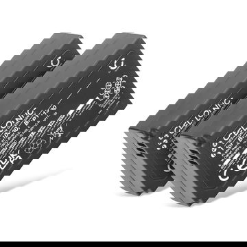 2x Akku für Samsung NX300 NX500 NX300M NX1000 NX2000 NX1100 NX200 NX210 BP1130 BP1030 700mAh von CELLONIC