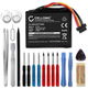 1x Battery (1000mAh, 3.7V) + Tool-kit