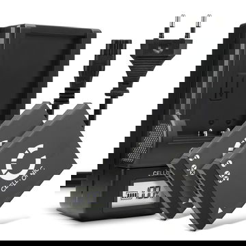 2x CELLONIC Camera Battery for Panasonic Lumix DMC-FT30 FT25 DMC-FS45 FS40 FS35 DMC-SZ7 SZ1 DMC-FX90 Replacement DMW-BCK7 NCA-YN101H Battery 700mAh Backup + Charger DE-A92A