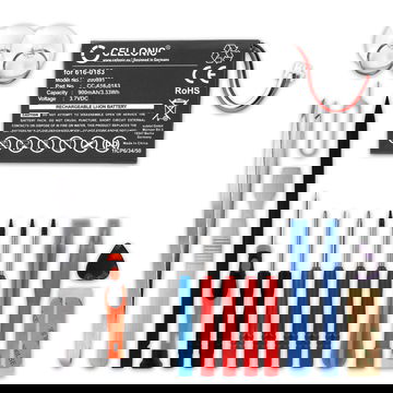 616-0183 Battery Replacement for Apple iPod 4. Generation Photo - A1059 A1099 MP3 / MP4 Player - 900mAh 3.6V - 3.7V Lithium Ion + Tool-kit