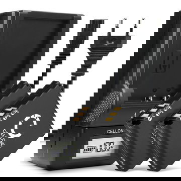 2x Ersatz Akku CGA-S005 DMW-BCC12 + Ladegerät DE-A11B DE-A12 für Panasonic Lumix LX3 LX1 LX2 LX9 FX01 FX07 FX3 FX8 FX9 FX10 FX12 FX50 FX100 FX150 CGAS005 Kamera - 1100mAh Ersatzakku Batterie, Ladekabel, Akkuladegerät