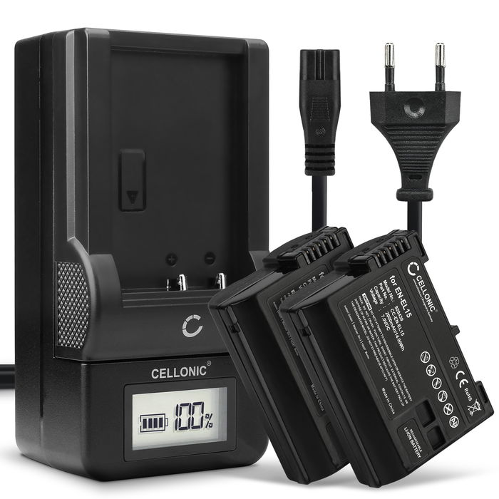 2x Nikon Coolpix 5000 Akku Batterie