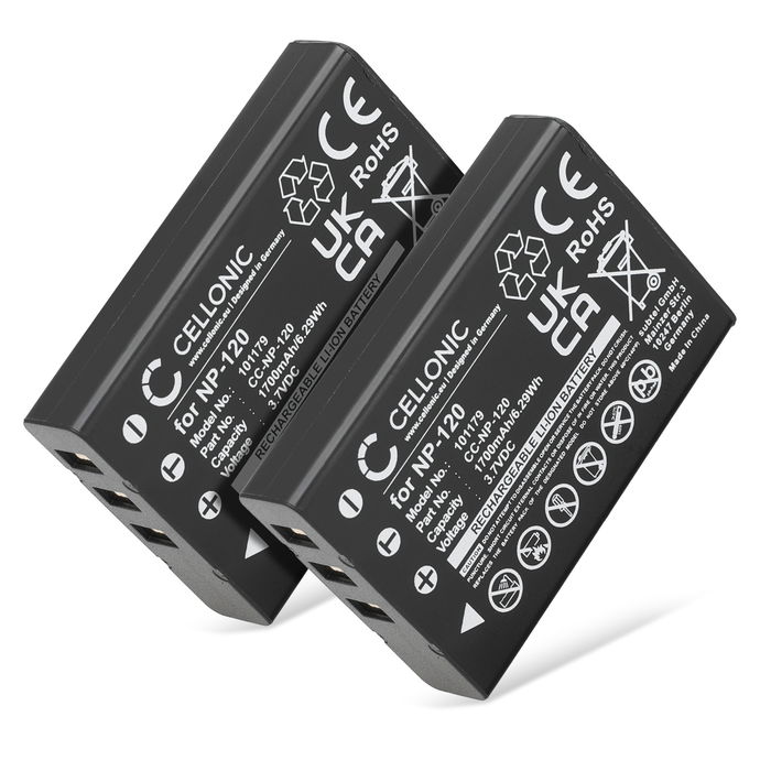 2x Battery for Medion Life MD 86641, P47030, X47030 1700mAh from CELLONIC