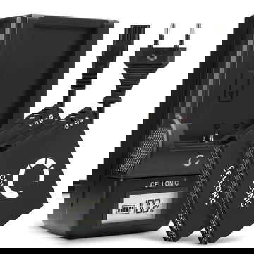 2x Ersatz Akku SLB-10A + Ladegerät für Samsung WB1100f WB200f WB250f WB350f WB500 WB550 WB700 WB750 WB800f WB850f WB2100 EX2f L100 Kamera - 1050mAh Ersatzakku Batterie, Ladekabel, Akkuladegerät