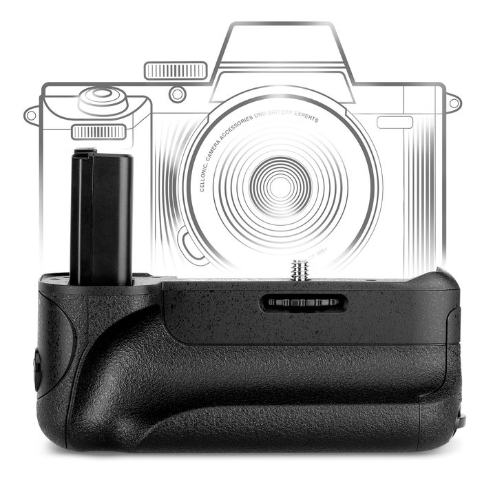 Sony A6300 Battery Grip Batteriegriff BG-3D Akkugriff für NP-FW50 - Vertical Battery Grip: Kameragriff mit Hochformat Auslöser