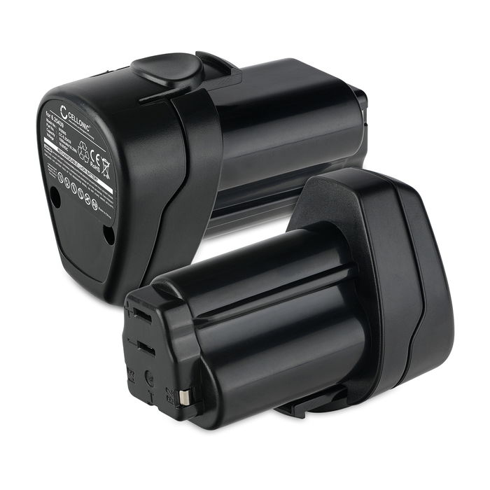 2x Metabo Power LED 12 Akku 1.5Ah 10.8V Ersatzakku Batterie von CELLONIC