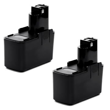 2x 3Ah 12V Ersatz Akku 2607335055, 2607335108, 2607335244, 2607335071 für Bosch GSR12 VES-2, PSR12 VES-2, PSR120, GBM12 VES-2 - Werkzeug Ersatzakku - NiMH Batterie