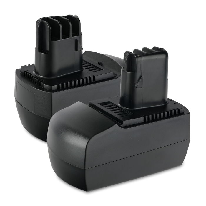 2x 3Ah 14.4V Ersatz Akku 6.25475, 6.25476,625476000, ME-1474 für Metabo BSZ 14.4, BSZ 14.4 Impuls, BSZ 14.4 Impuls - Werkzeug Ersatzakku - NiMH Batterie