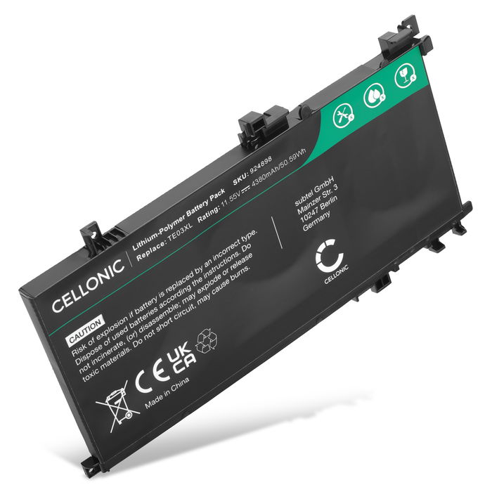 HP Pavilion 15-BC Akku 4380mAh Ersatzakku Batterie von Cellonic