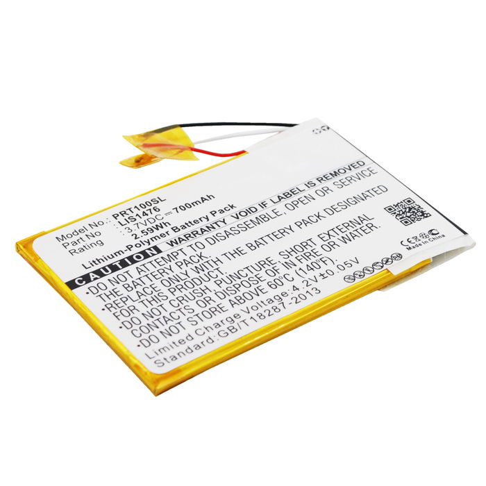 Sony PRS-T2 Akku 700mAh Ersatzakku Batterie von subtel