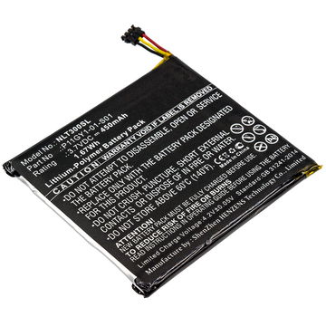 3701-0001-01 Ersatz Akku für Nest Learning Thermostat T200877, T200777, T200577, T200477, T200377 Ersatzakku - Zusatzakku 450mAh, Batterie