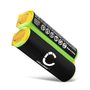 138-10609 Ersatz Akku für Philips HQ7390, HQ7360, HQ7320, Braun 7790, 7630, 7516, 6525, 5416, 3520 Ersatzakku - Zusatzakku 2000mAh, Batterie