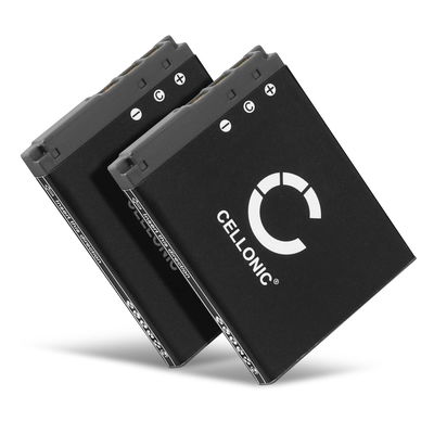 2x NP-BD1 NP-FD1 Ersatz Akku für Sony CyberShot DSC-G3 DSC-T2 DSC-T200 DSC-T300 DSC-T500 DSC-T70 DSC-T700 DSC-T75 DSC-T77 DSC-T90 - Kamera Ersatzakku - Kameraakku 600mAh, Batterie