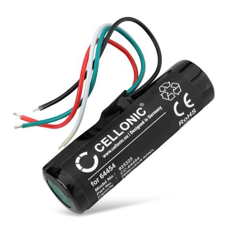 Akku für Bose V35, 535, T20, 520II, 525II, 535II, 064454 2600mAh von CELLONIC
