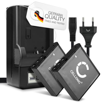 2x LB-060 Batteries for Kodak PIXPRO AZ421 AZ422 AZ251 AZ361 AZ362 AZ501 AZ521 AZ522 AZ525 AZ526 AZ527 AZ528 PIX PRO - 1250mAh LB060 Replacement Battery + USB LCD Charger