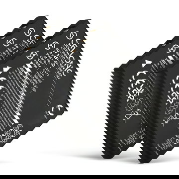 2x Battery for Falk IBEX 30, IBEX 30 Cross, IBEX 40, Falk NP-60 1180mAh from CELLONIC