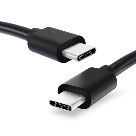 USB C Type C Kabel für Google Pixel 7, 7 Pro, 6, 6 Pro, 6A, 5, 4, 3, 2 Handy Ladekabel - 1m 3A (PD 60W) PVC schwarz - Datenkabel für Smartphone