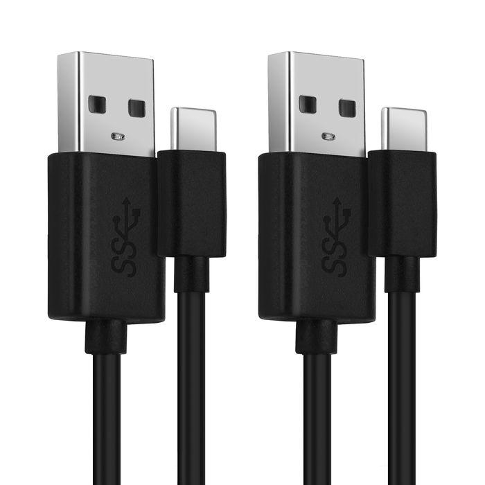 2x USB C Type C Kamera USB Kabel für GoPro Hero 5, 6, 7, 8, 9, 10, 11, Max, Max 360, Fusion Video-/ Fotokameras -  Datenkabel 3.1 Gen 1, PVC Ladekabel