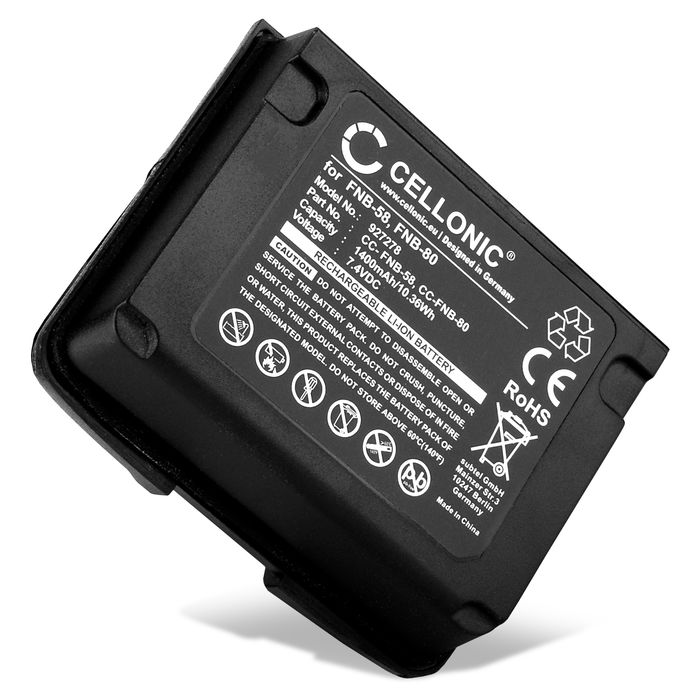 Yaesu VX-5 Akku 1400mAh Ersatzakku Batterie von CELLONIC