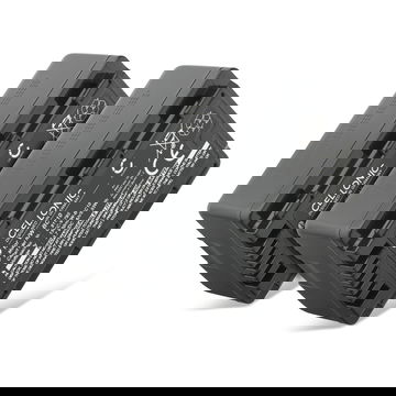 2x Akku für Panasonic HC-VX870, HDC-SD40, HC-V700, HC-V500, HC-V100, HC-V250, HC-V210 1500mAh von CELLONIC