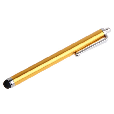 Touchscreen-Stylus-Stift für iPad, iPhone, Samsung, Kindle – Präziser kapazitiver Eingabestift für Tablets, Smartphones & Laptops – Gold