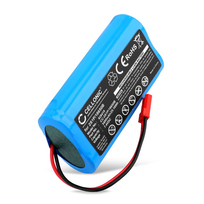 Arizer 2S1P/18650B Akku 3400mAh Ersatzakku Batterie von subtel