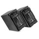 2x Akku 7800mAh