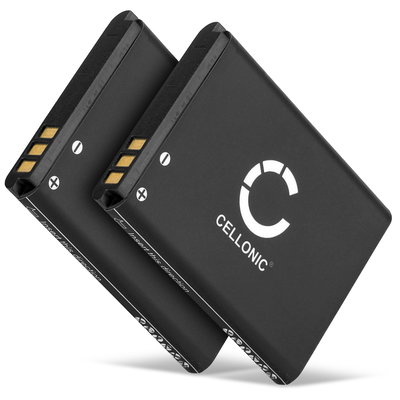 2x Akku für Minox DCC 5.0 DCC 5.1 Rollei 10050 10051 10052 Sportsline 60 Vivitar DVR-850W - BL-5B 890mAh Ersatzakku