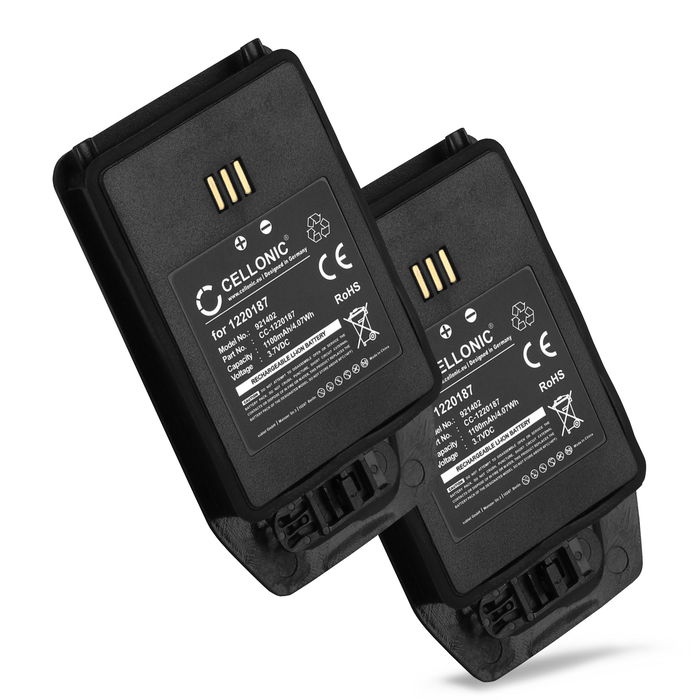 2x Avaya DECT 3749 Akku 1100mAh Ersatzakku Batterie von CELLONIC