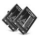 2x Akku 600mAh