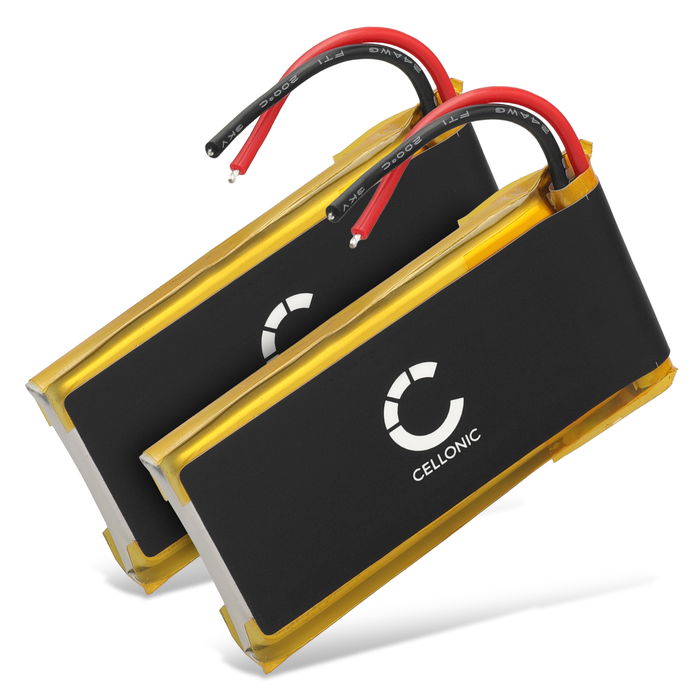 2x Cardo Scala Rider Packtalk Duo Akku 850mAh Ersatzakku Batterie von subtel