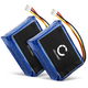 2x Akku 2500mAh