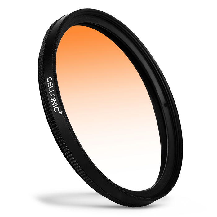 Farbverlauf Filter Orange für Tamron Ø 62mm Verlauffilter