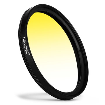 Graduated color filter Yellow for Olympus M.Zuiko Ø 37mm Gradient Filter